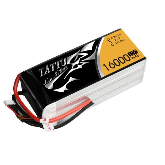 Großhandel TATTU 16000mah 22.2v 15c 6s Lipo batterie Landwirtschaft liche chemische Spritze UAV Drohne Li-Po Hoch leistungs batterie